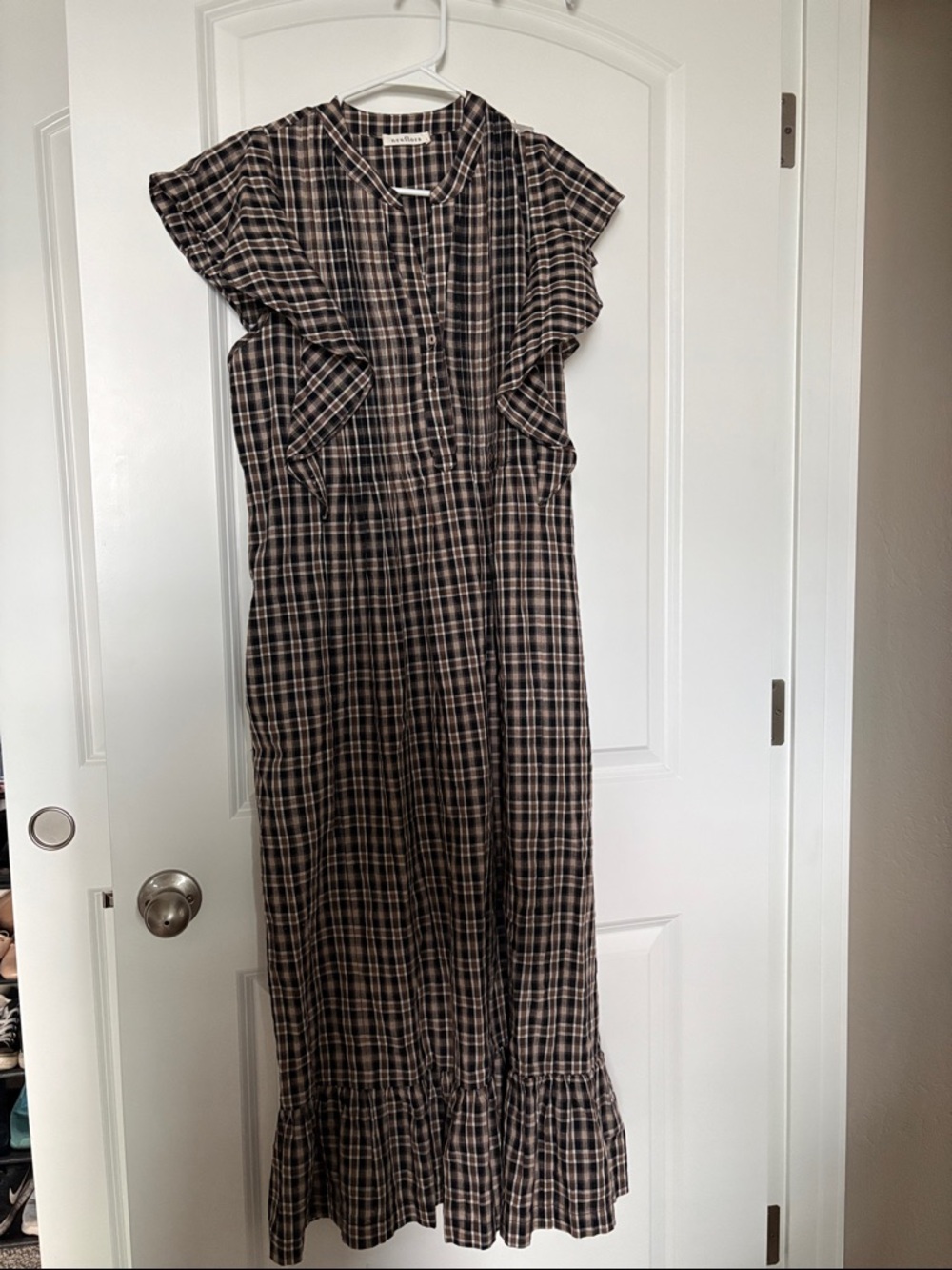 Neuflora gingham Dress 100% Cotton